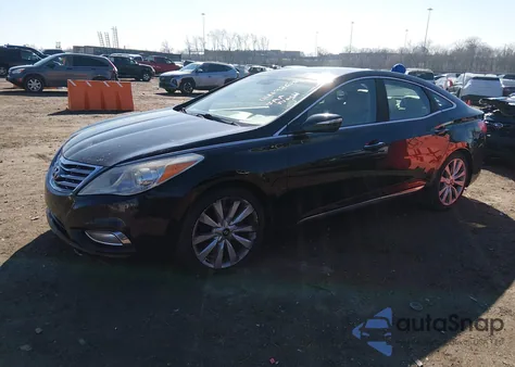 2013 Hyundai Azera из США, поврежденный, VIN KMHFH4JG2DA266542